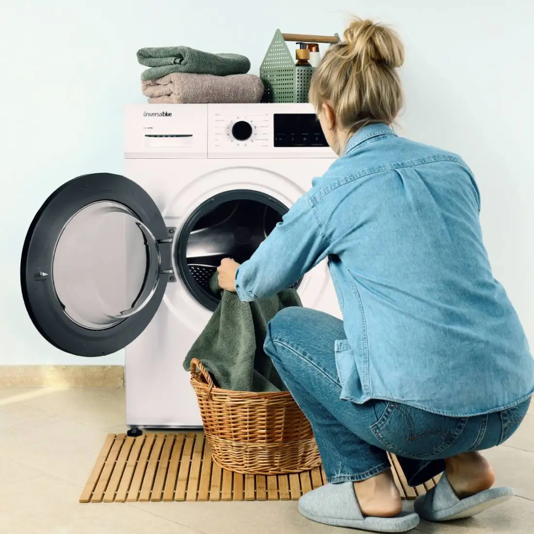 Universalblue IBIZA washing machine 4007W 7kg front load | Digital Display