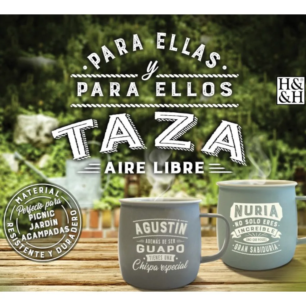 Custom outdoor mug-History & Heraldry (H & H)