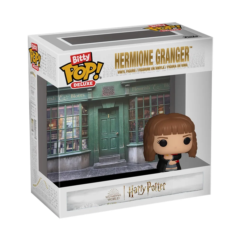 FUNKO BITTY POP! DELUXE HARRY POTTER – HERMIONE GRANGER (FLOURISH & BLOTTS) 81332, PRODUCTO CON LICENCIA OFICIAL