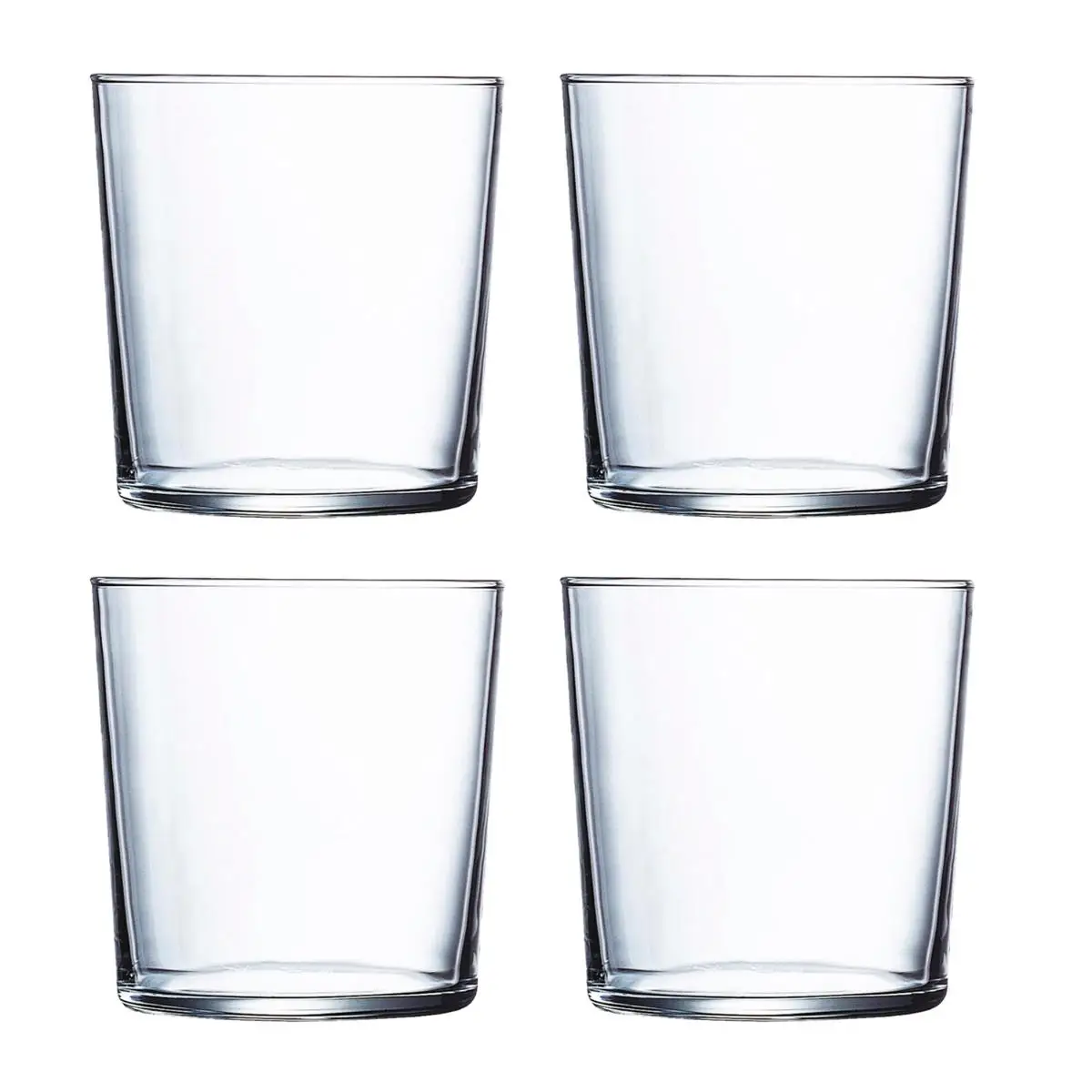 Luminarc Pinta Set of 4 High Glasses 36CL Transparent Shine, made in France, eco-friendly, dishwasher safe, perfect for cocktails and everyday drinks. Enjoy elegance and functionality in every sip with this durable glassware.