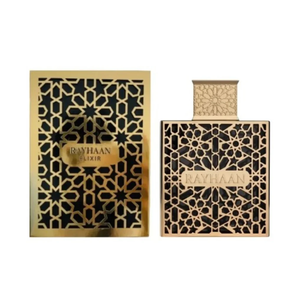 Rayhaan Men's Elixir Perfume Arabe 100% Original 100 ml – Lujo Sensual y Autenticidad Oriental — oferta en AliExpress