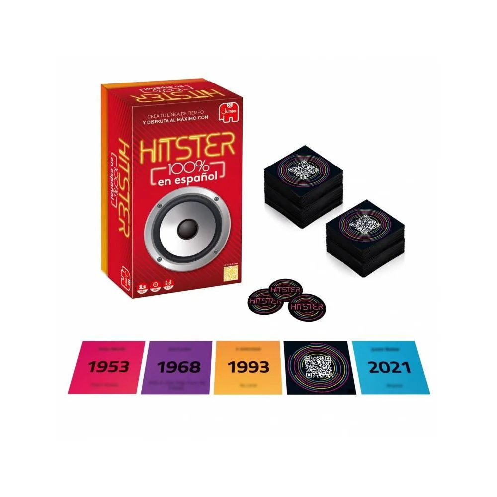 Hitster game 100% spanish music (diset 1110100474 )