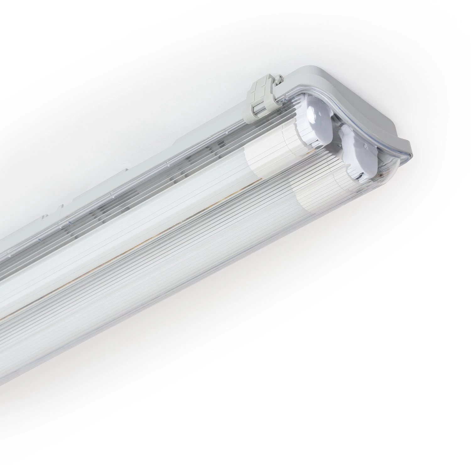 Ledkia Pantalla Estanca 120cm IP65 con dos Tubos LED Cristal 18W 140lm/W 4000K Blanco Neutro