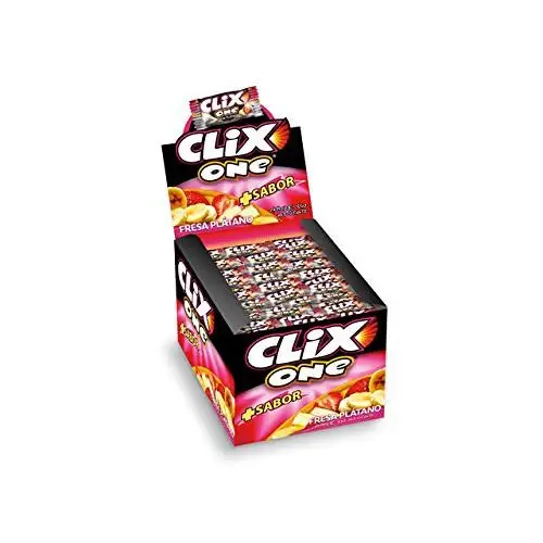 Clix one chicle strawberry flavor plane 200 unit #1