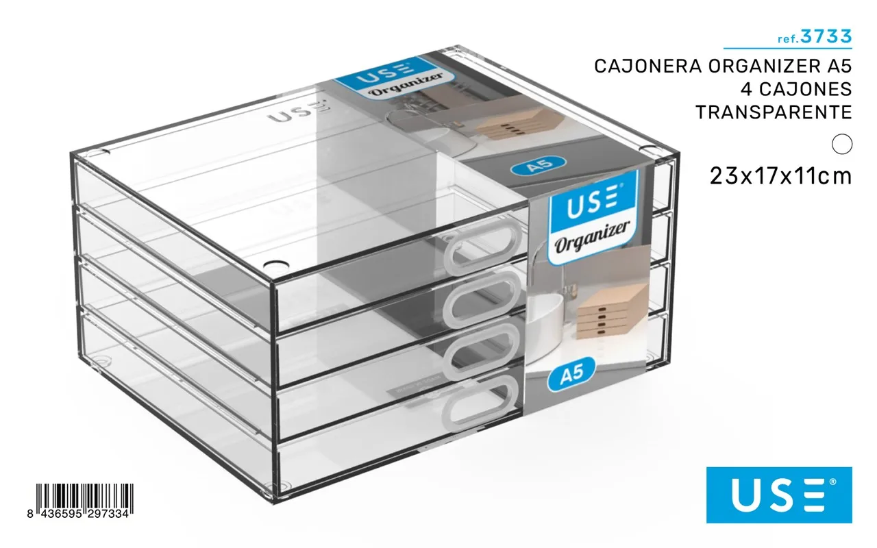 LILI HOME clear methacrylate drawers-a variety of models and sizes offer a modern and practical solution for storing a wide range of items, from cosmetics and jewelry to stationery and accessories. #4
