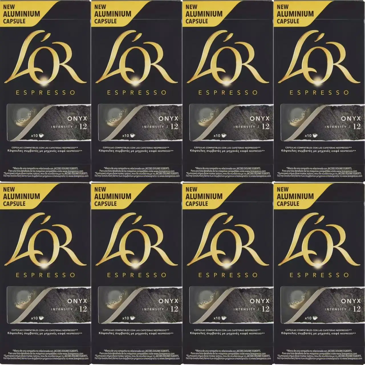 L'OR ESPRESSO café 80 cápsulas-onyx