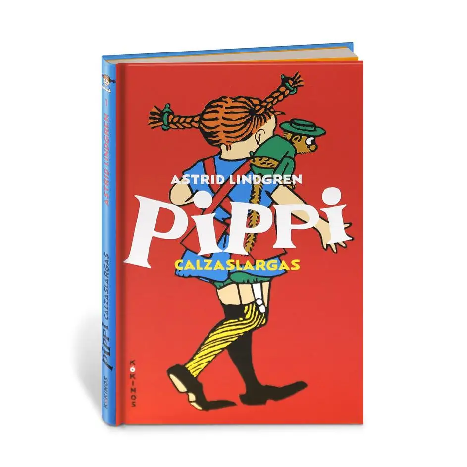 Book PIPPI Longstocking publisher KOKINOS hardcover