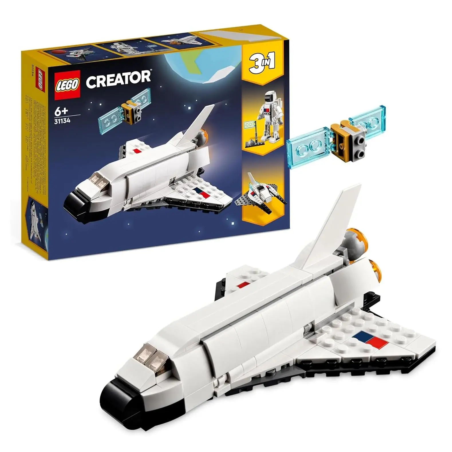 Lego creator 3 en 1 Lanzadera Espacial Lego 31134