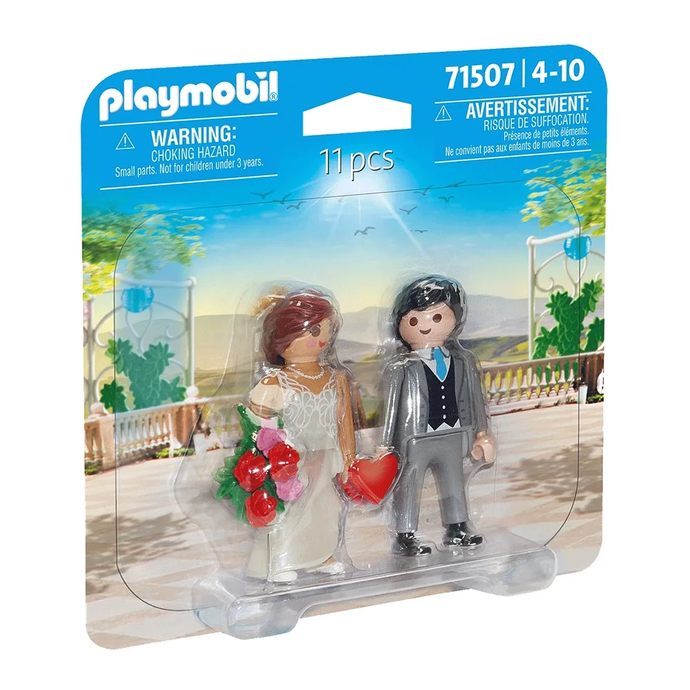 PLAYMOBIL DUO PACK - PAREJA DE NOVIOS, 71507, TIENDA CON LICENCIA OFICIAL, ENVIO URGENTE 24-48 HORAS EN PENÍNSULA, FAMOBIL, CLICKS, JUGUETES, NIÑOS, NIÑAS, FIGURAS, MUÑECOS, 100% ORIGINAL