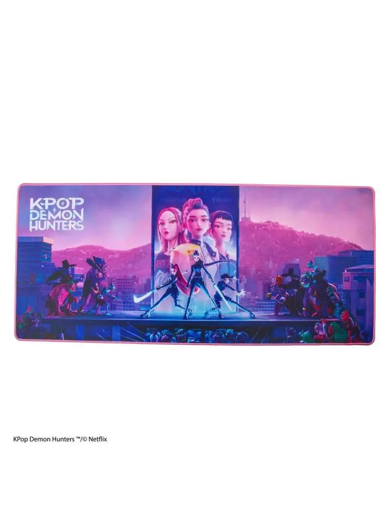 Alfombrilla de escritorio XL Kpop Demon Hunters Takedown Huntr - X
