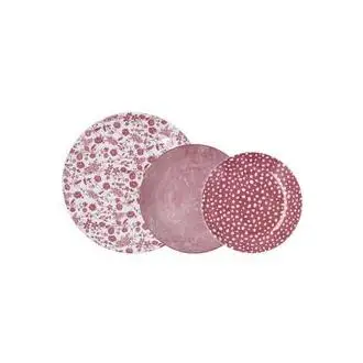 Vajilla Aquilea Bidasoa 12 piezas 4 servicios porcelana