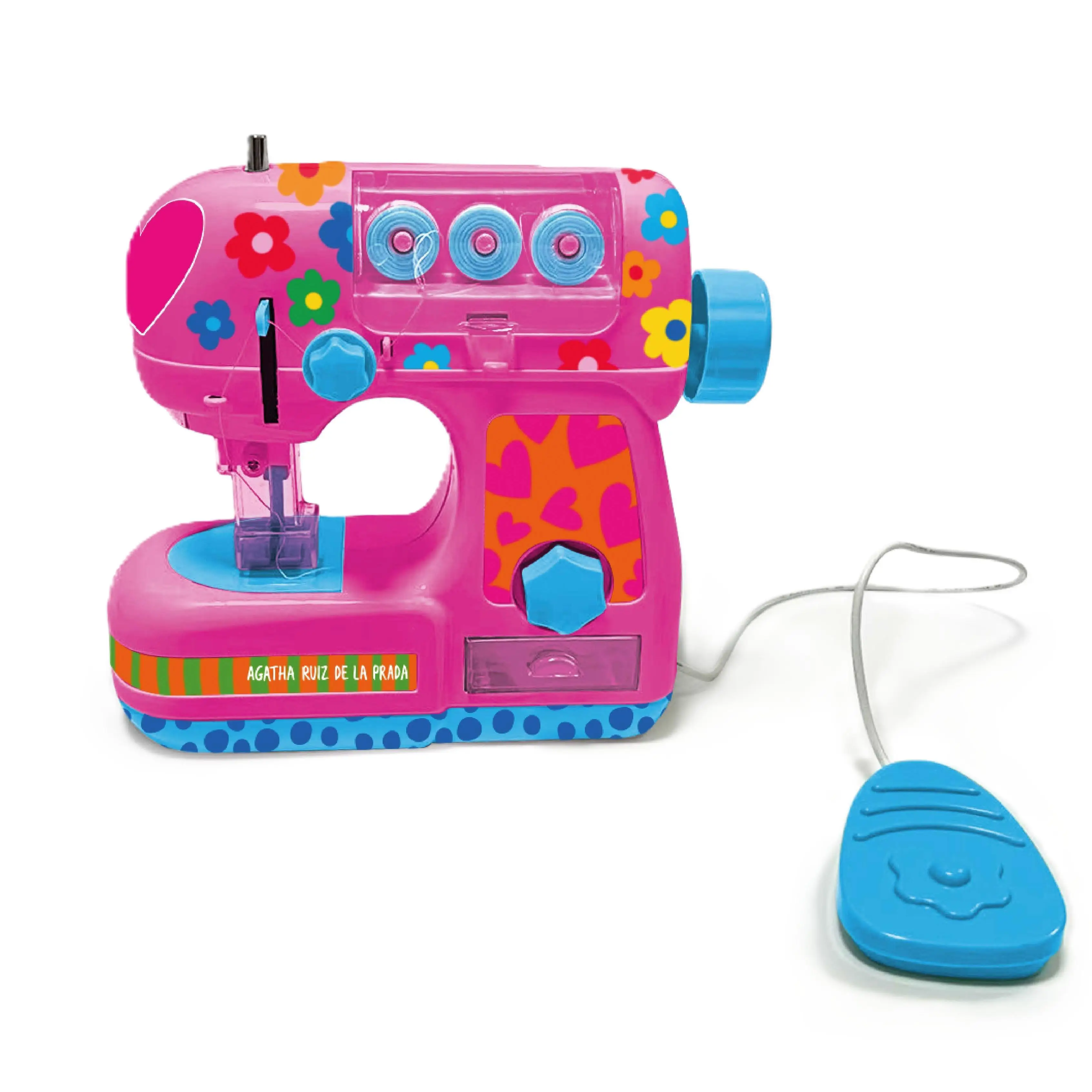 Máquina de Coser y Costura Infantil (7883)Diseño Exclusivo Agatha Ruiz de la Prada – Juego de Oficios +3 Años