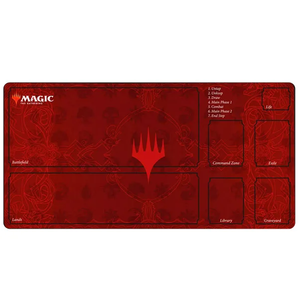 Konix magic the gathering battlefields xxl 700x350 rubber base gaming mat