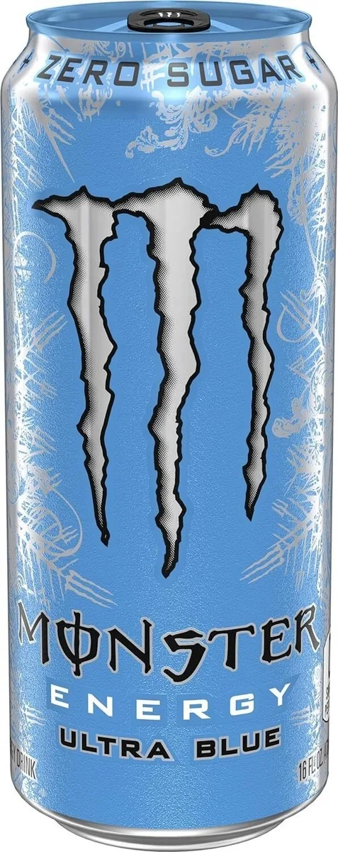 Monster ultra blue - 500ml cans - pack 12 units