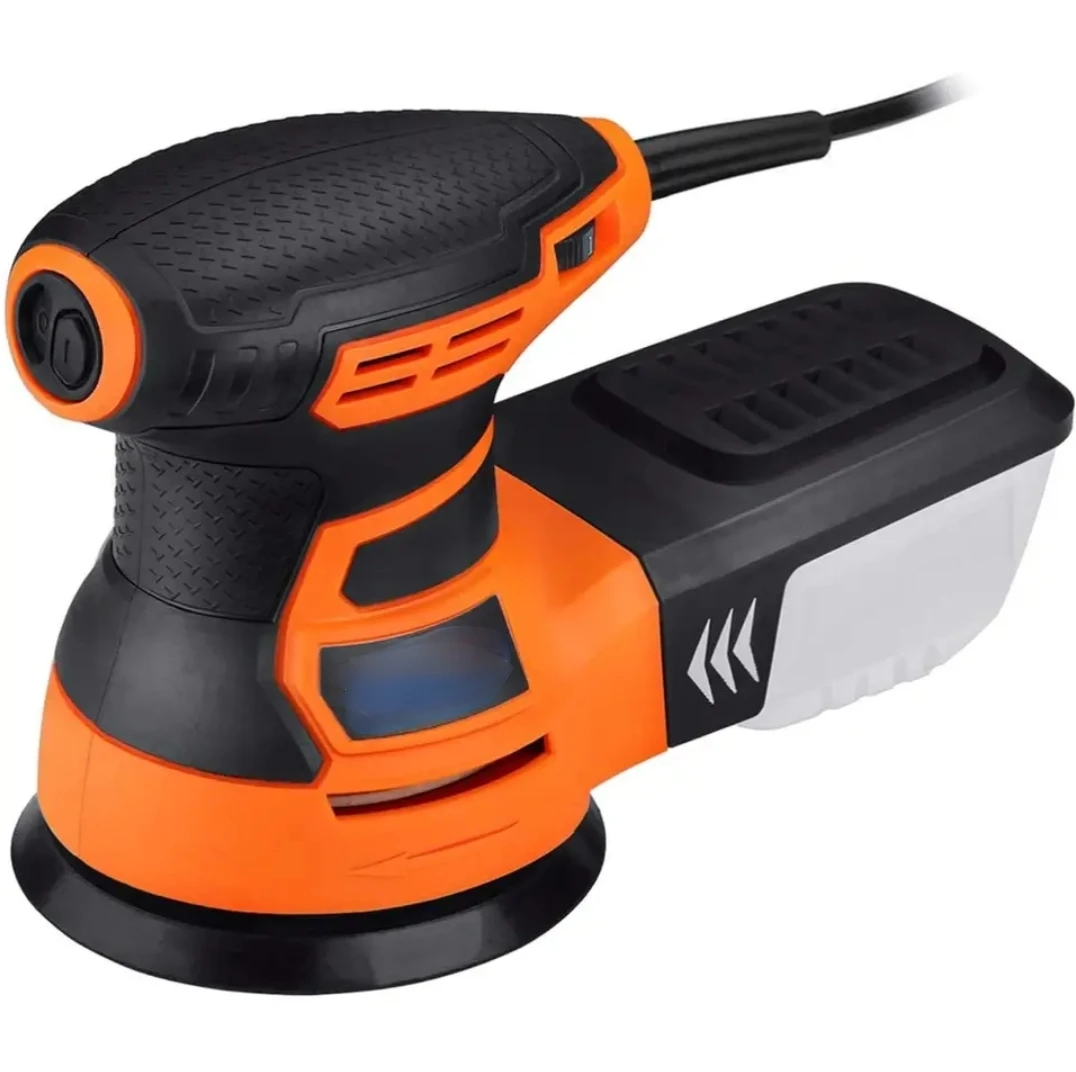 Lijadora orbital aleatoria TACKLIFE PRS01A de 5 pulgadas y 300 W, 12 piezas, 6 velocidades