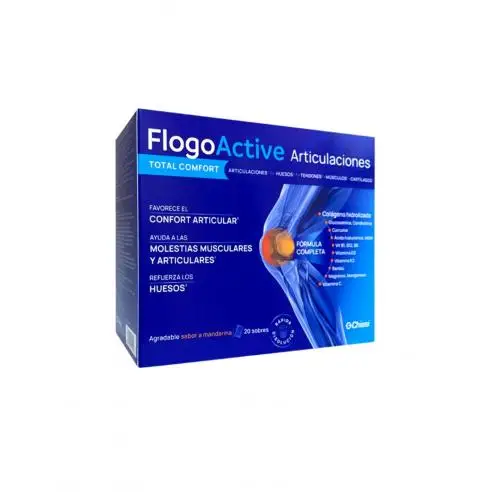 Flogoactive joints 20 envelopes tangerine flavor