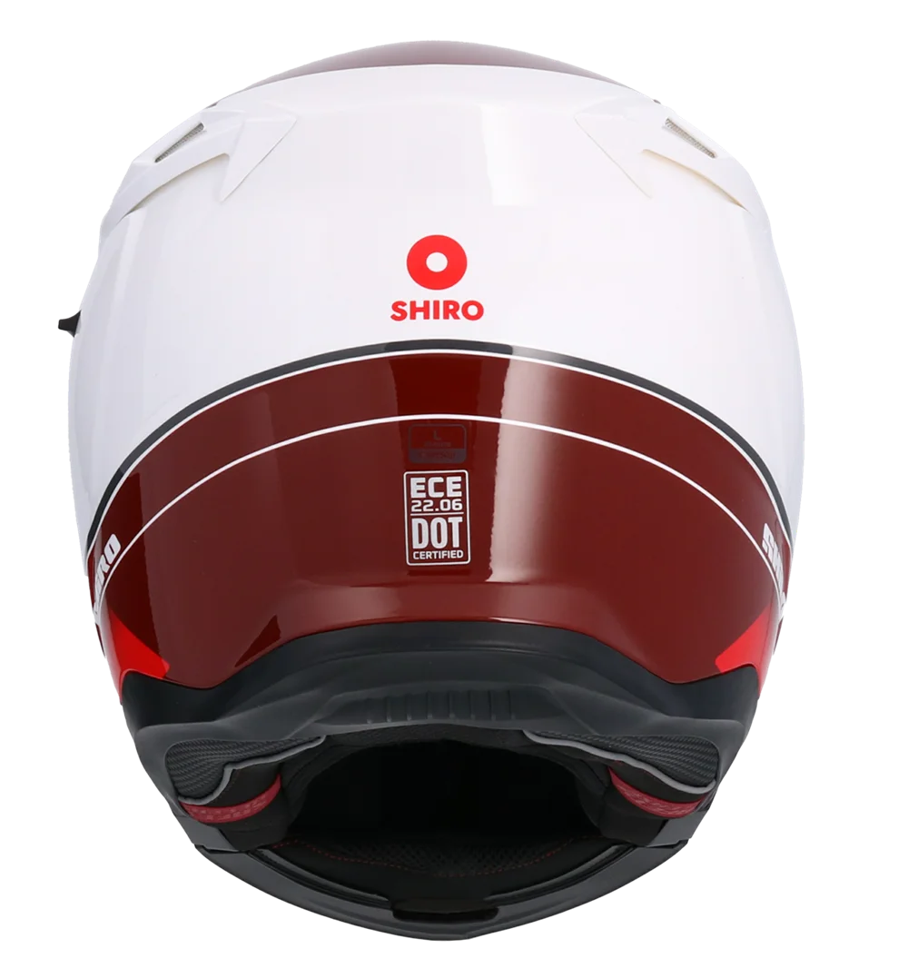 MODULAR helmet SHIRO DISCOVER ROYAL red