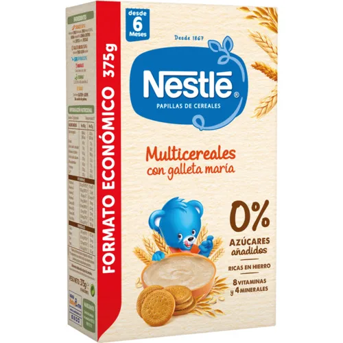 NESTLE multi-grain porridge 375 G X 3 package (total 1.125kg)