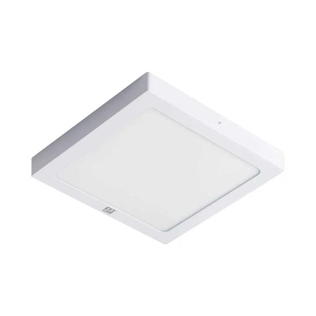 ORION91 Plafón LED 24W 1900 lm Superficie Cuadrado 300x300 mm Blanco Neutro 4000K - Orion91