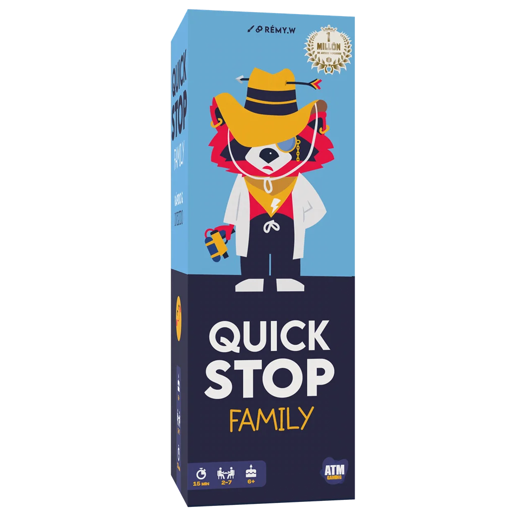 Asmodee - Quick Stop Family