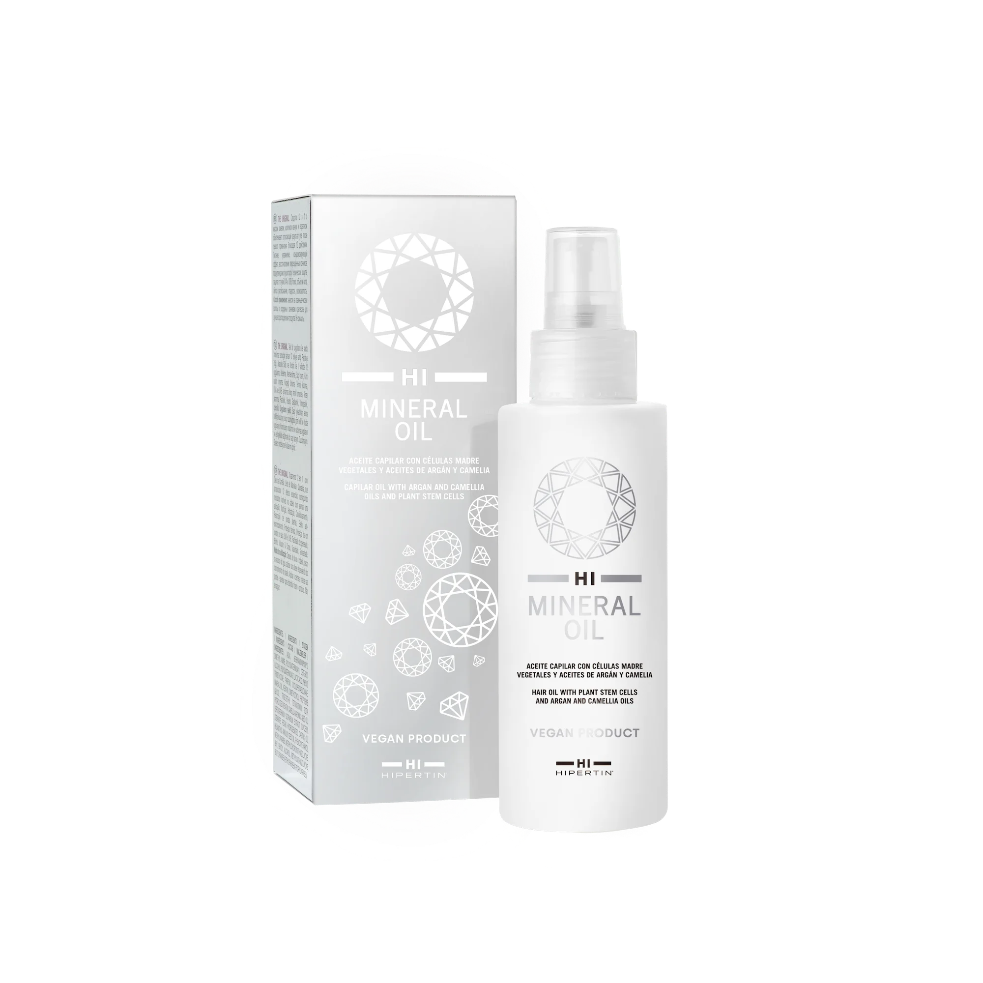 Hipertin NUEVO ACEITE CAPILAR MINERAL OIL 100ML . Revitaliza, nutre y protege tu cabello