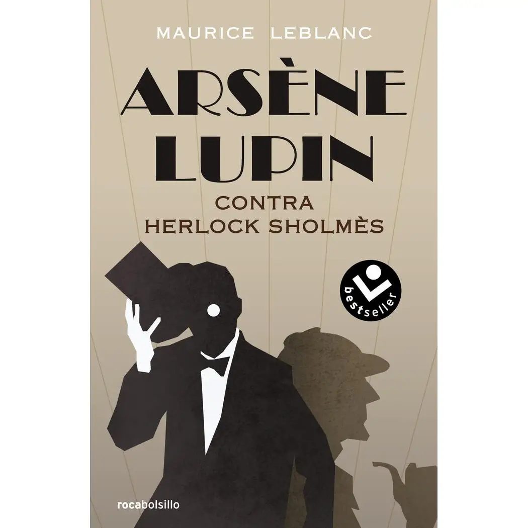 Book ARSENE LUPIN against HERLOCK SHOLMES Editorial rock pocket