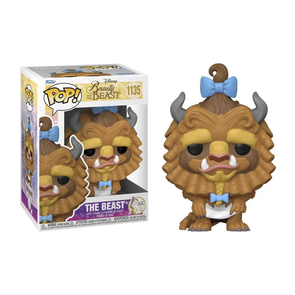 Funko Pop! La Bella y la Bestia - Bestia (Rizos), 57585, Nº1135