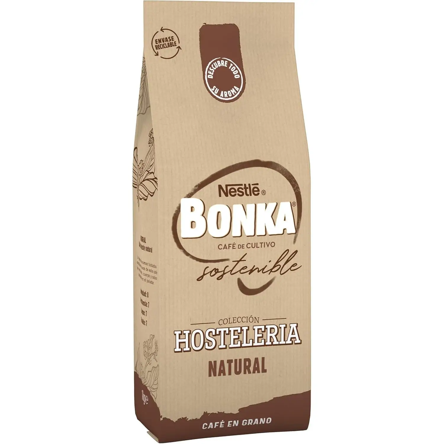 BONKA Café Natural en grano  1kg