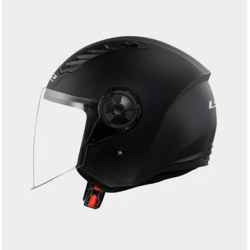 Jet Helmet LS2 OF616 Airflow II Solid black matte 22.06 366161011