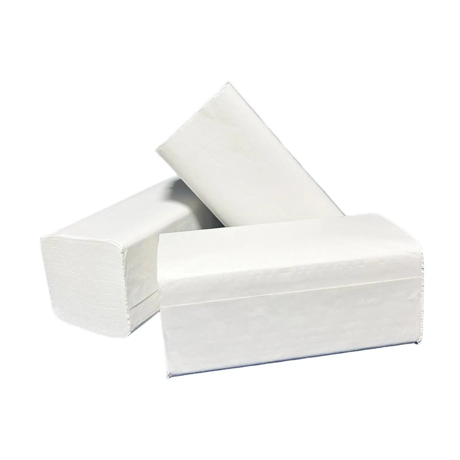 Toalla papel secamanos 3000 unidades tissue ZZ pasta celulosa doble capa laminada gofrada zigzag 20x21cm ALMERICORP