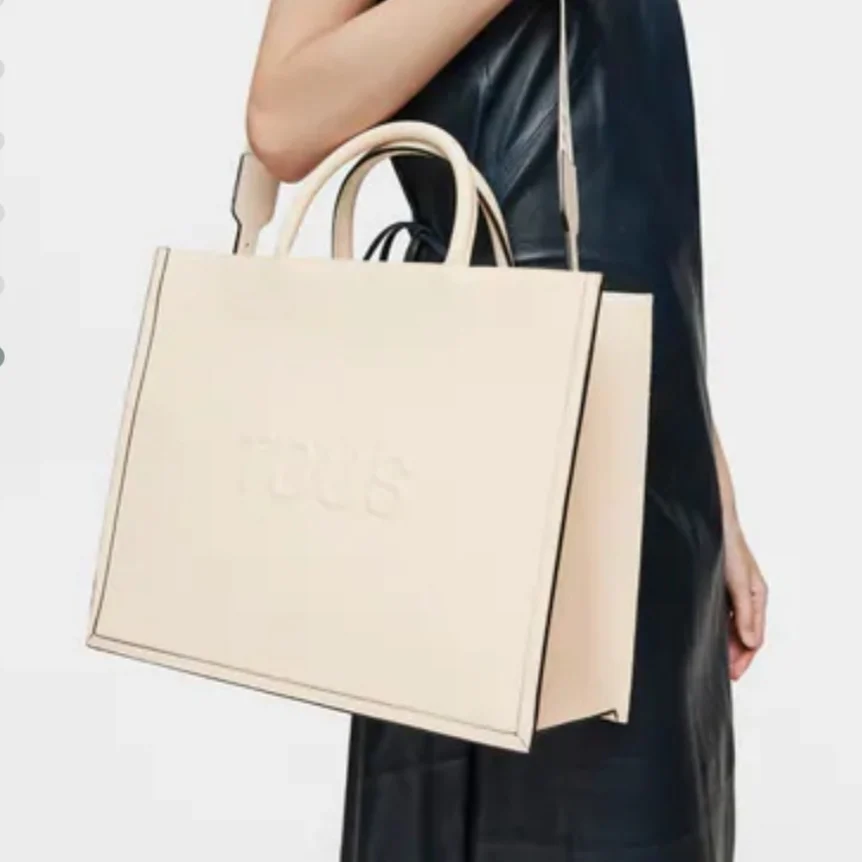 TOUS Shopper XL Amaya Brenda Beige 2002106401 Bag