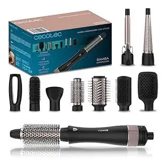 Cecotec 4439 Bamba CeramicCare 10 in1 Styler air brush 10 interchangeable heads 3 temperatures and 2 speeds ceramic coating function cold air