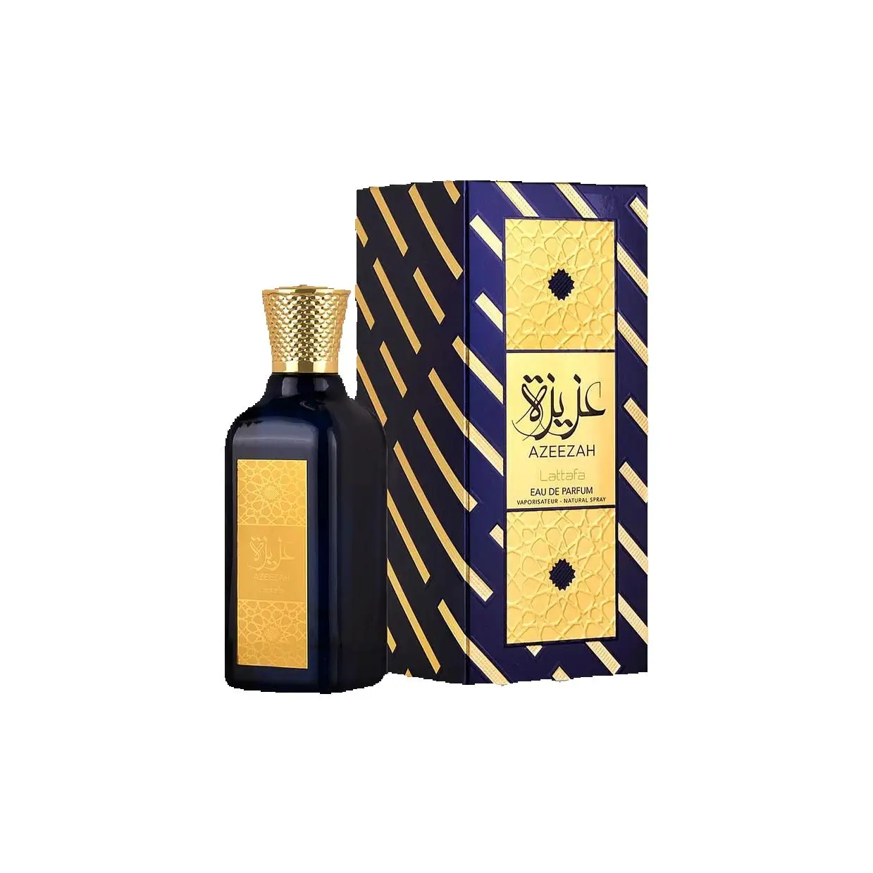 Lattafa Azeezah Eau De Parfum 100ml Perfume Árabe Mujer Floral Fresco Suave Elegante Delicado Duradero De Lujo Exclusivo Original Femenino Ligero Auténtico Perfumes Lattafa Mujer Perfume Árabe Mujer