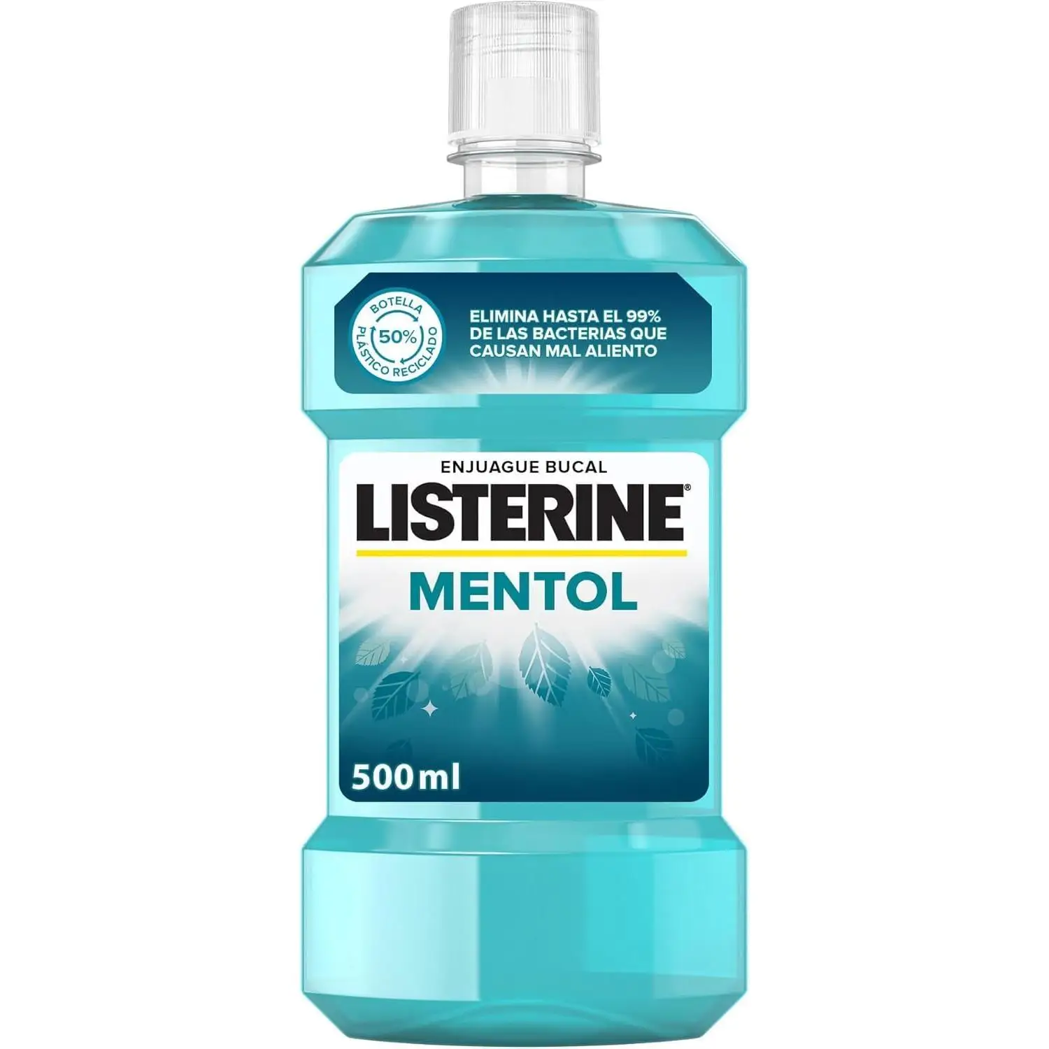 Enjuague bucal mentol Listerine 500 ml