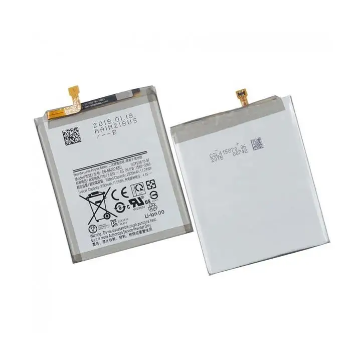 BATERIA INTERNA EB-BA202ABU PARA SAMSUNG GALAXY A10E / A20E 3000 mAh REPUESTO