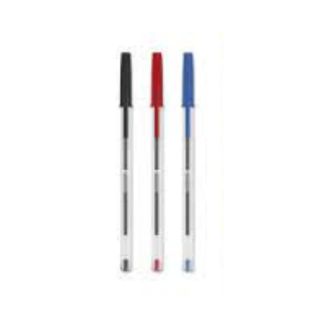 8 PCs BISMARK red/blue/black BLISTER assorted pens