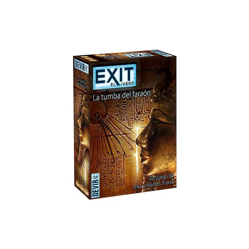 Exit - La Tumba del Faraón, un juego de escape room editado por Devir