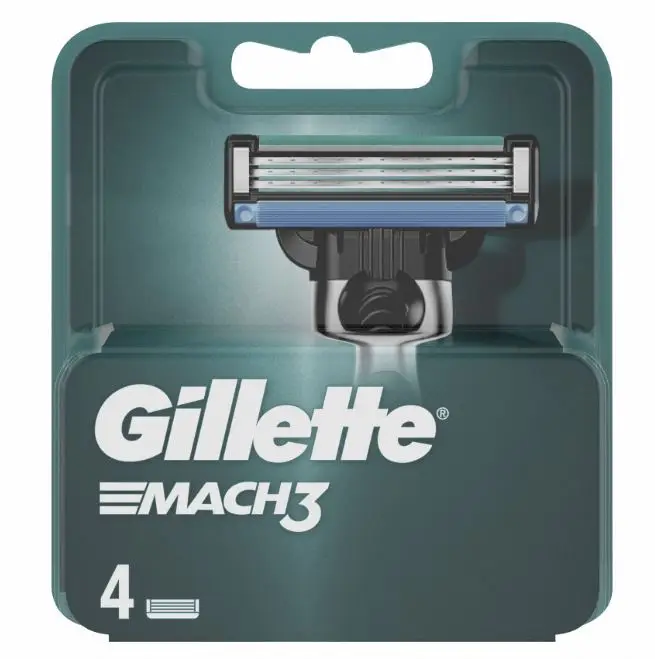 Gillette Mach3 recambios 4 unidades