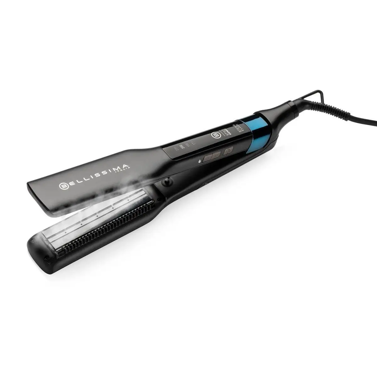 Bellissima Steam Elixir Style Expert hair straightener with Steam, ceramic coating and argan oil, 4 temperature levels