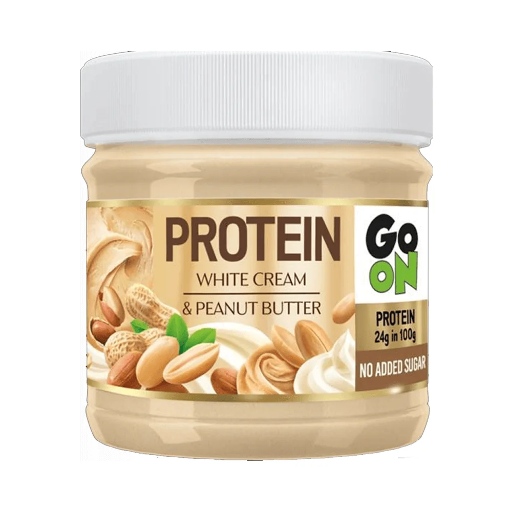 PROTEIN PEANUT BUTTER (180G) white CHOCOLATE-Go On without added sugar delicious flavor