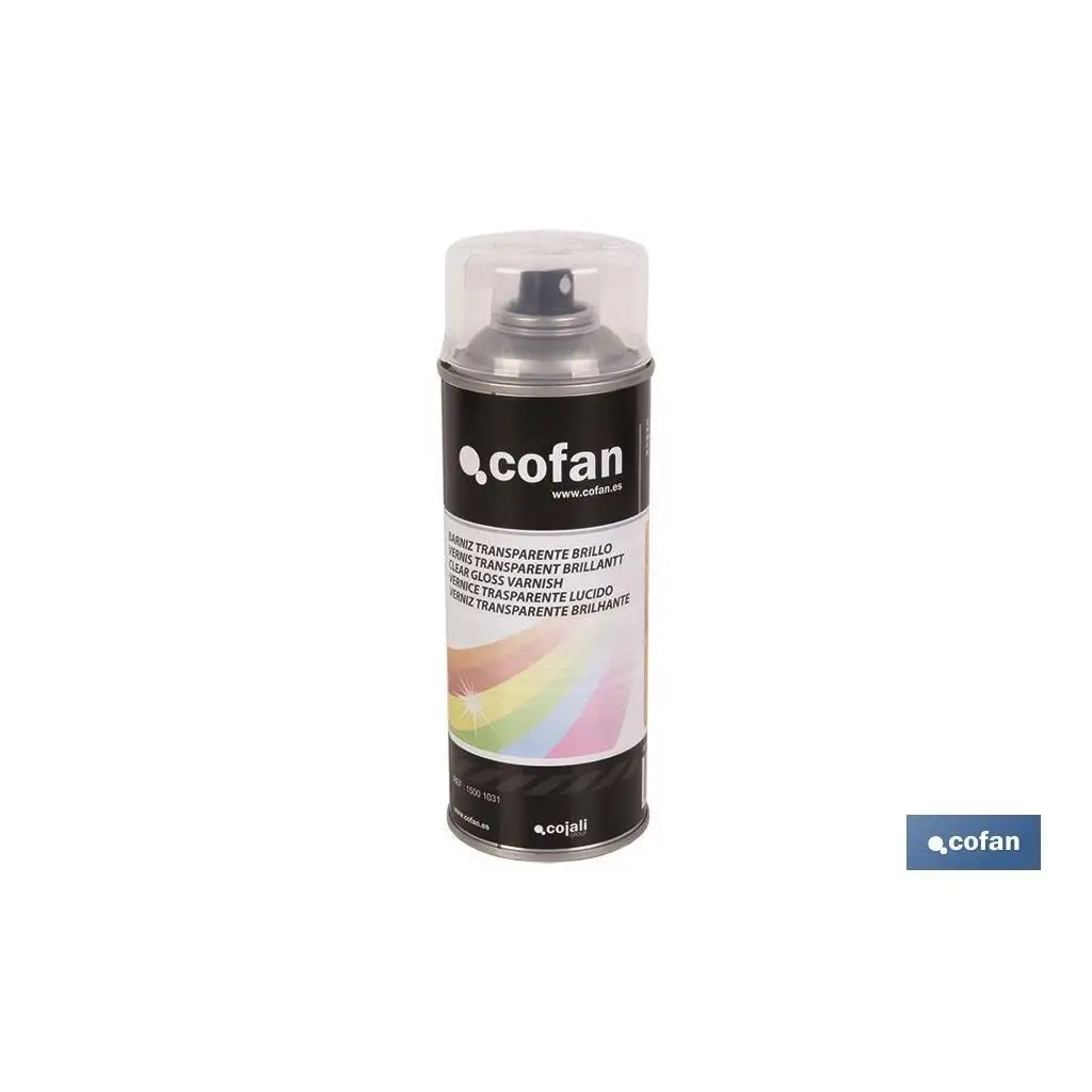 Barniz transparente brillo 400ml
