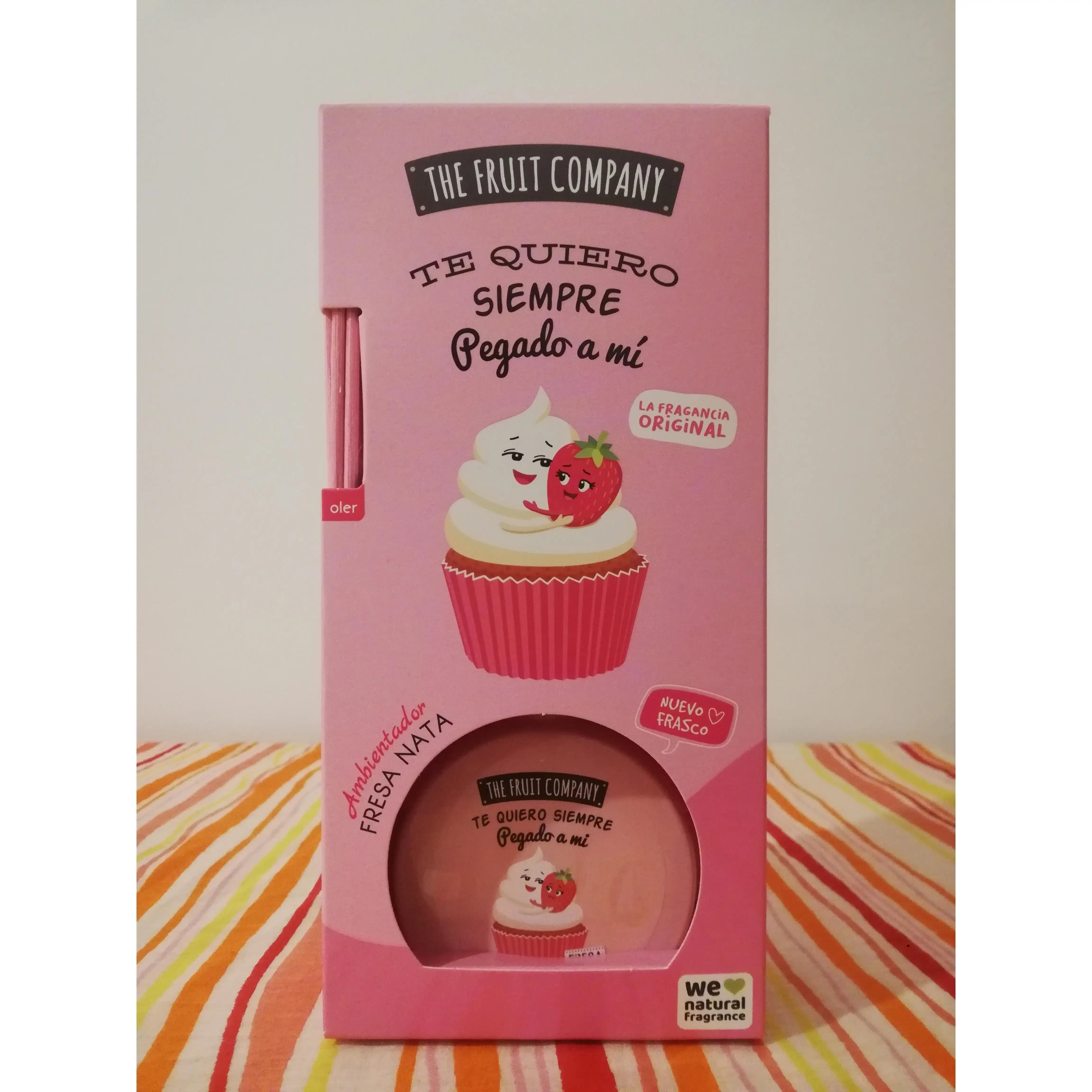 Ambientador Mikado Fresa Nata 40ml - Fragancia Refrescante para tu Hogar - The Fruit Company PERFUMS&BEAUTY INNOVA