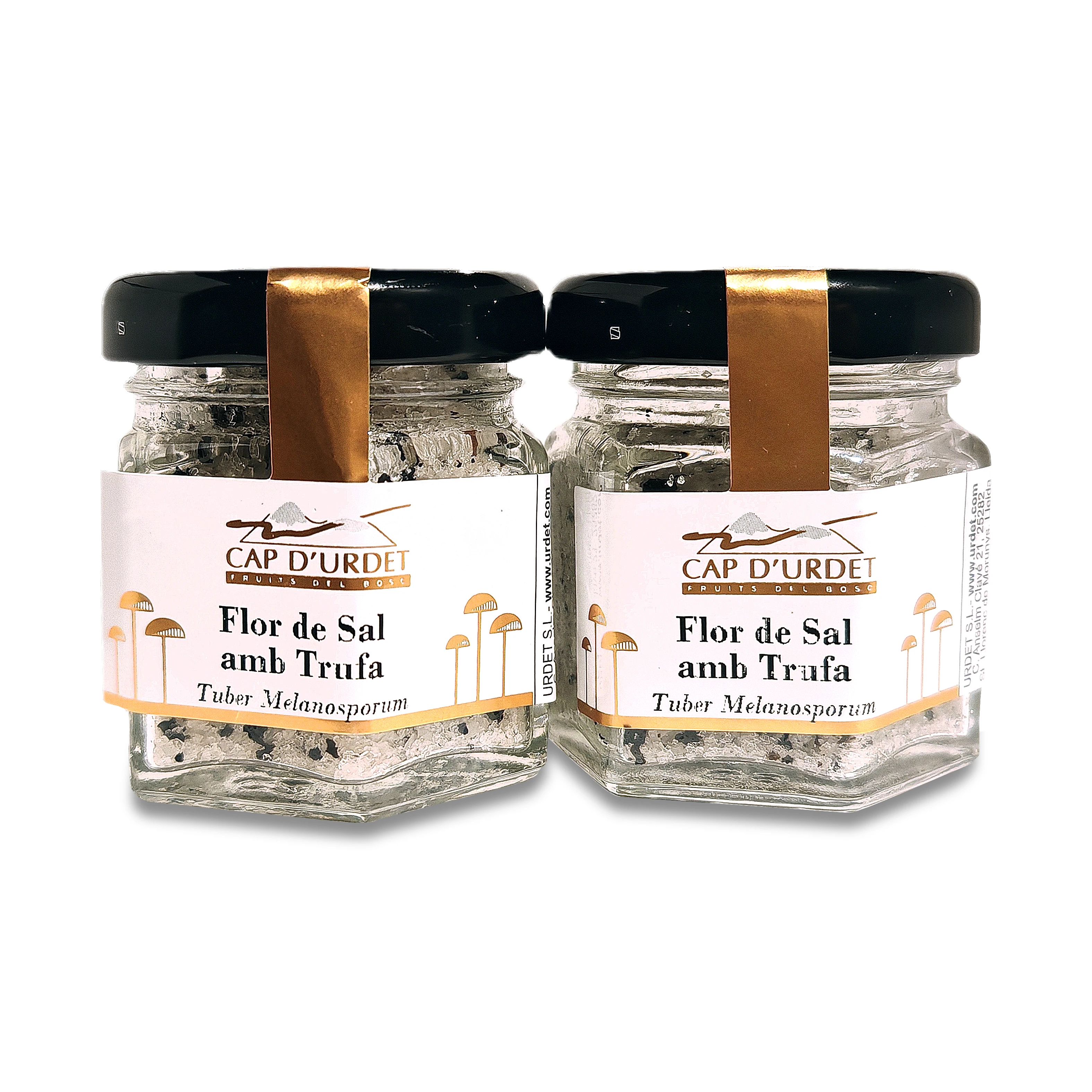 Flor de sal con trufa negra de Cap d'urdet (Pack de 2 unidades de 40g)