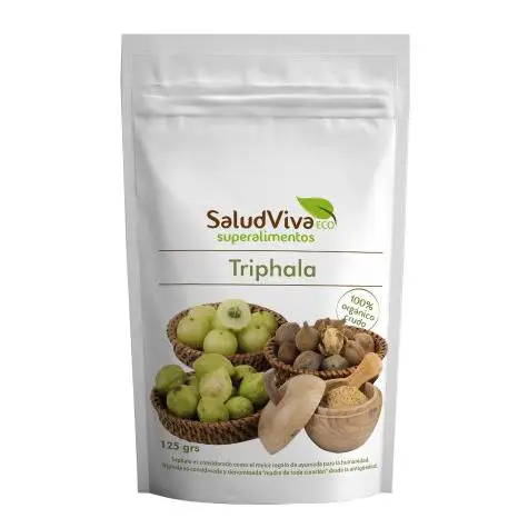 Triphala en polvo bio Salud Viva 125 gramos