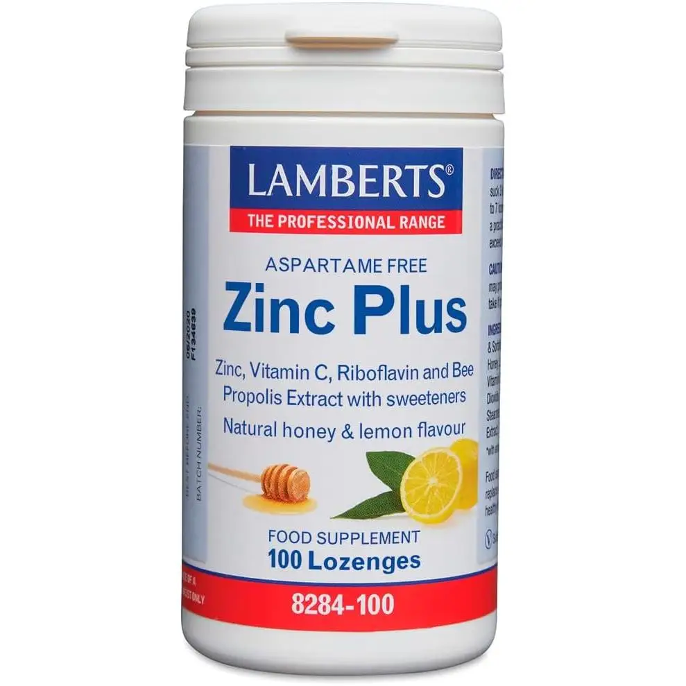 Lamberts Zinc Plus  - 100 Pastillas