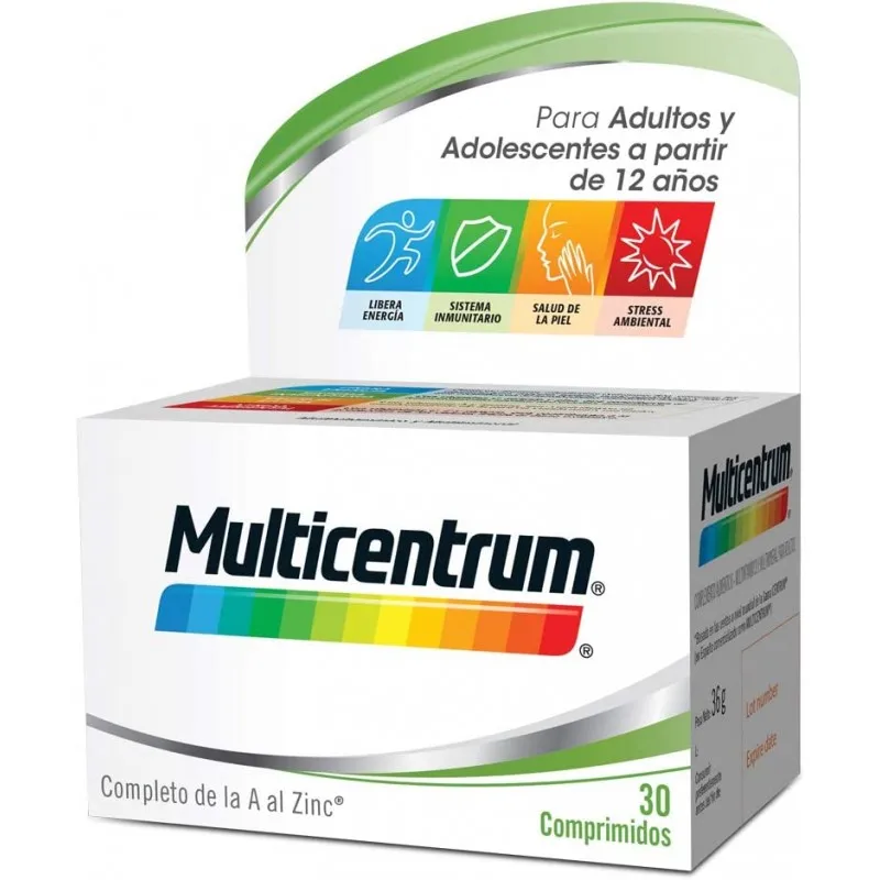 MULTICENTRUM LUTEINA 30 COMPRIMIDOS