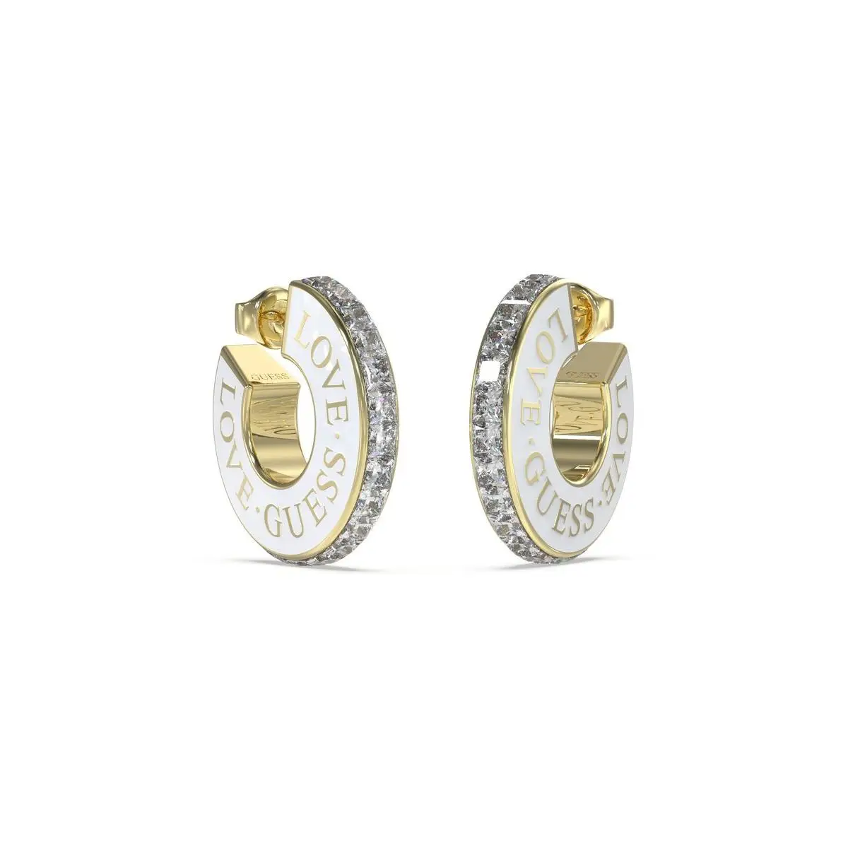 Guess Pendientes Mujer Love Guess De Acero Dorado