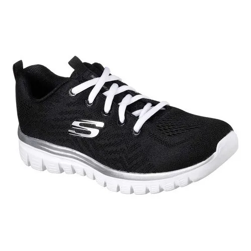 Skechers Graceful Get Connected - Zapatillas Skechers para mujer - Sneaker Sketchers deportivas para gimnasio o paseo color negro - 35
