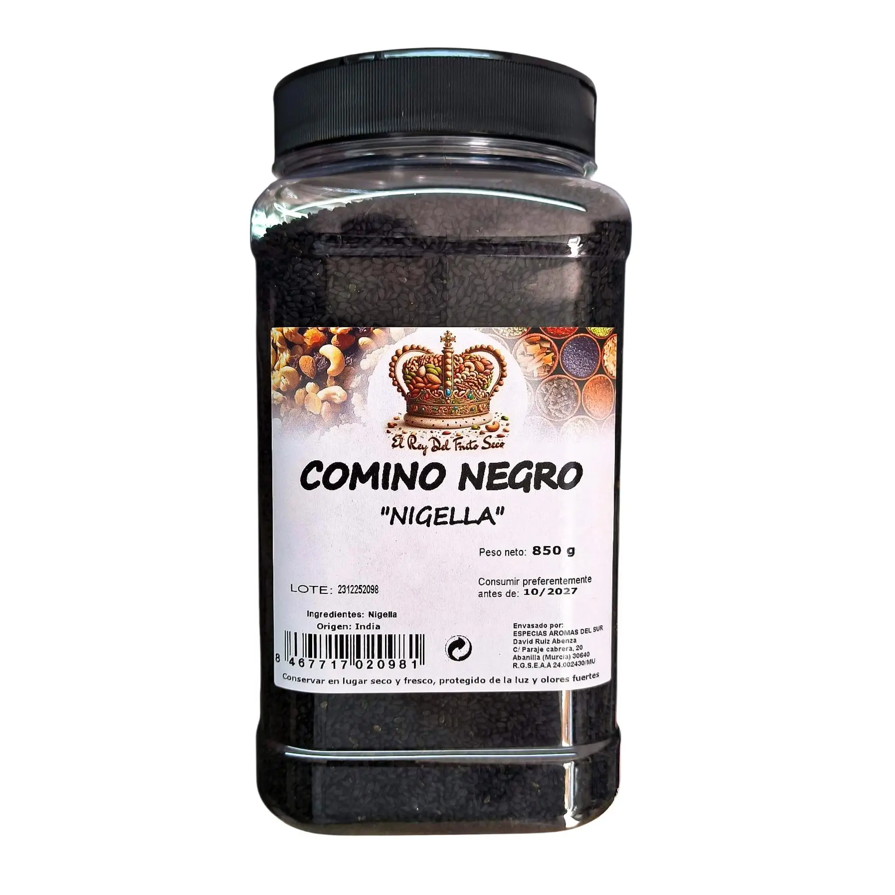 Comino Negro Niguella 850 gr