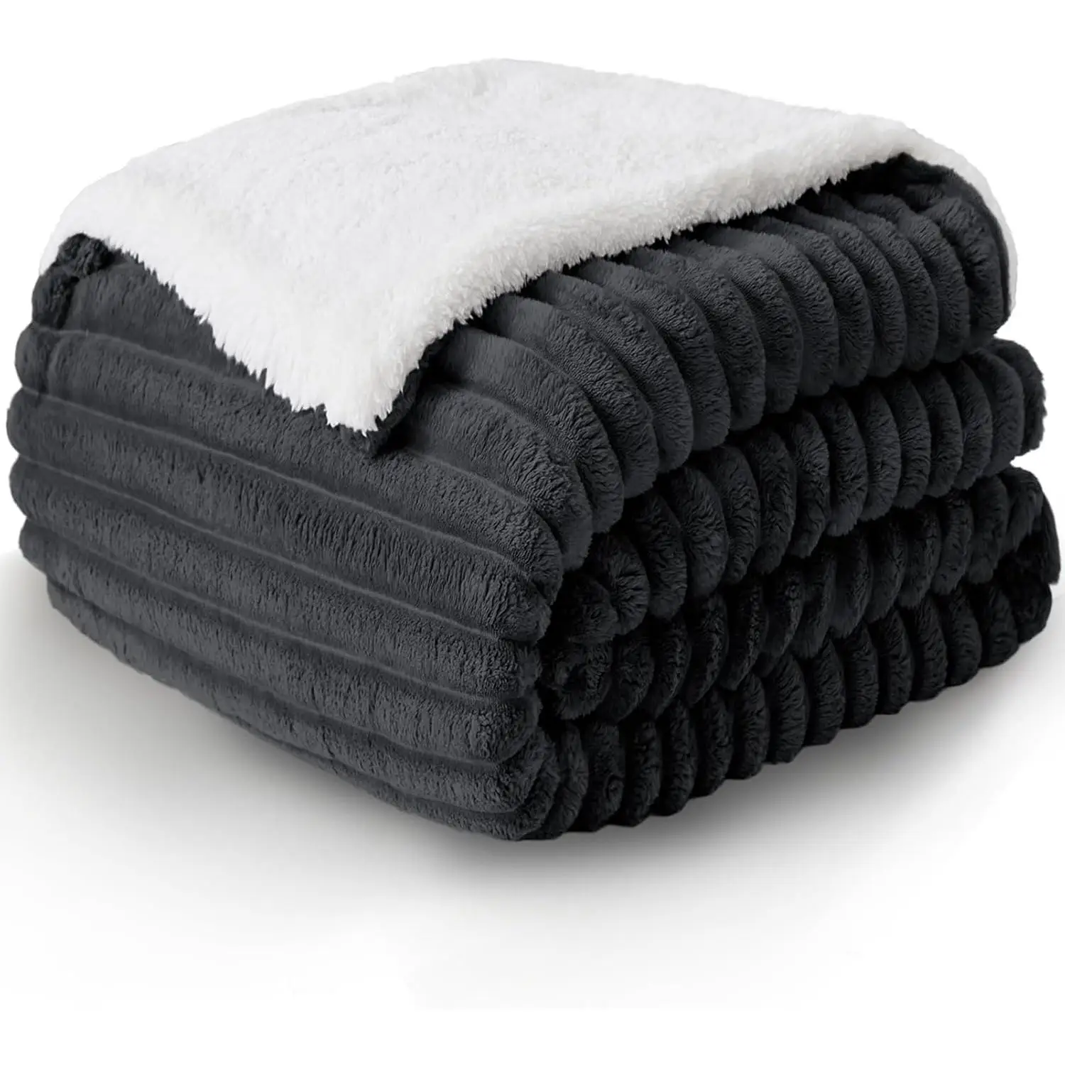 C.A | Manta Sherpa Reversible 🛋️ | Franela y Polar | Sofá y Cama | Suave, Cálida para Invierno
